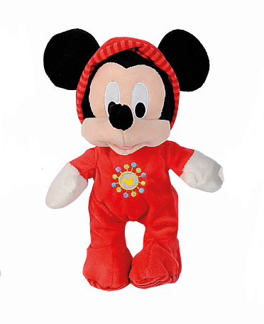  mickey souris pyjama rouge noir capuche 